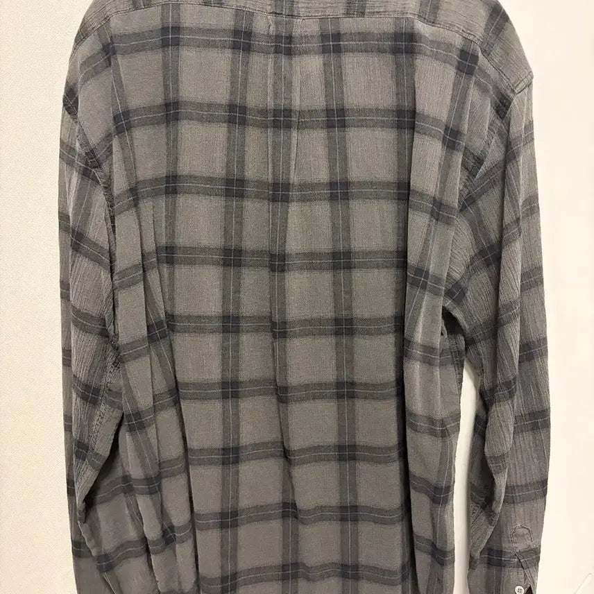 [BUNJANG] Hatching Room Overdyed Check Shirt / (2)해칭룸 오버다이드 체크셔츠