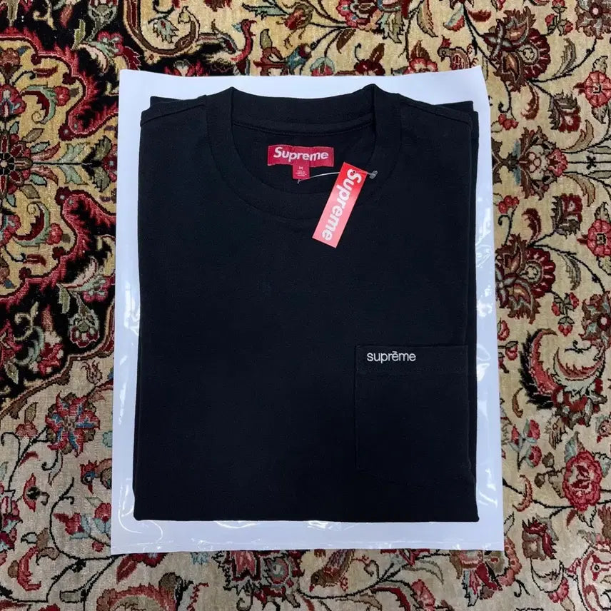 [BUNJANG] Supreme 26SS Pocket T-Shirt Black M / 26SS 슈프림 포켓 티셔츠 블랙 / M