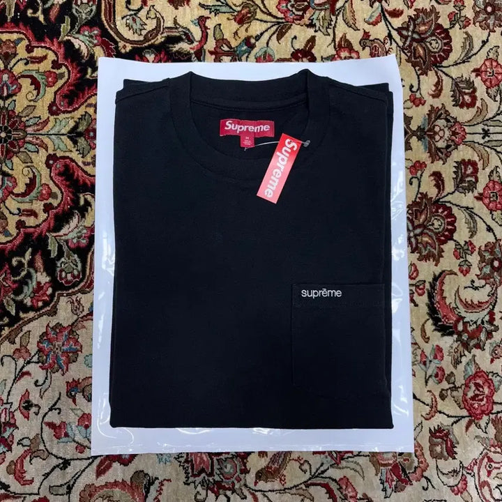 [BUNJANG] Supreme 26SS Pocket T-Shirt Black M / 26SS 슈프림 포켓 티셔츠 블랙 / M