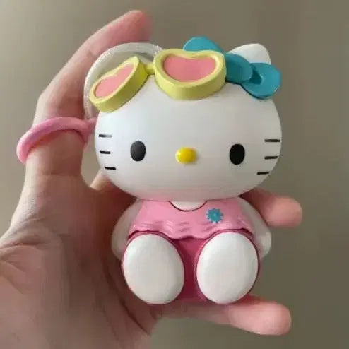 [BUNJANG] Hello Kitty Tanning Figure - Swimsuit Version / 헬로키티태닝 피규어 수영복 버전