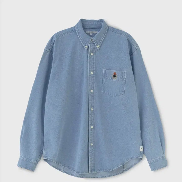 [BUNJANG] Heritagefloss Denim Shirt / [L]헤리티지플로스 데님셔츠
