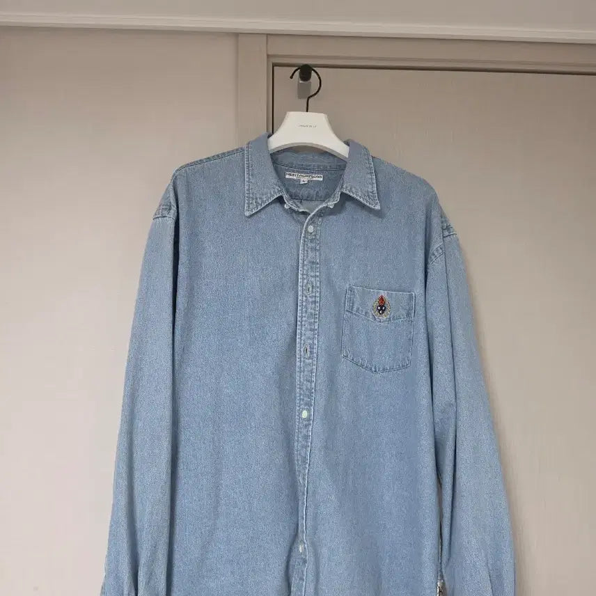 [BUNJANG] Heritagefloss Denim Shirt / [L]헤리티지플로스 데님셔츠