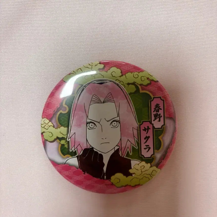[BUNJANG] Naruto Sakura Can Badge / 나루토 사쿠라 캔뱃지