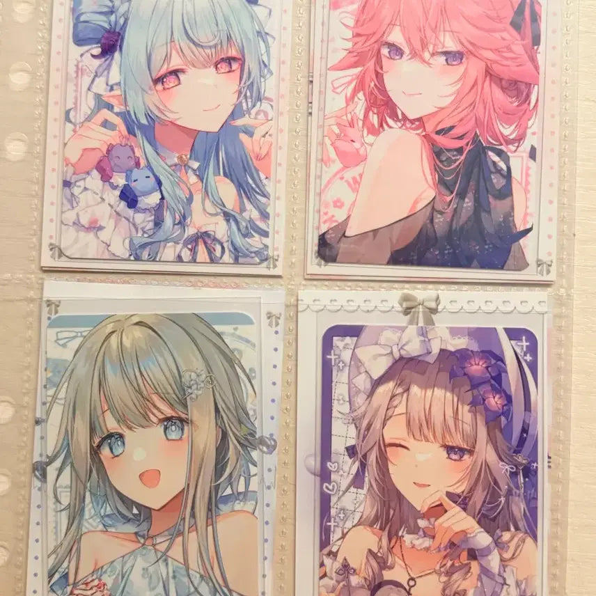 [BUNJANG] Genshin Impact Venti Travel Hologram Bundle Set / 말슈붕 말랑슈크림붕어 여행 홀그 붕스 귀종 일괄 원가
