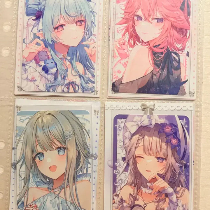[BUNJANG] Genshin Impact Venti Travel Hologram Bundle Set / 말슈붕 말랑슈크림붕어 여행 홀그 붕스 귀종 일괄 원가