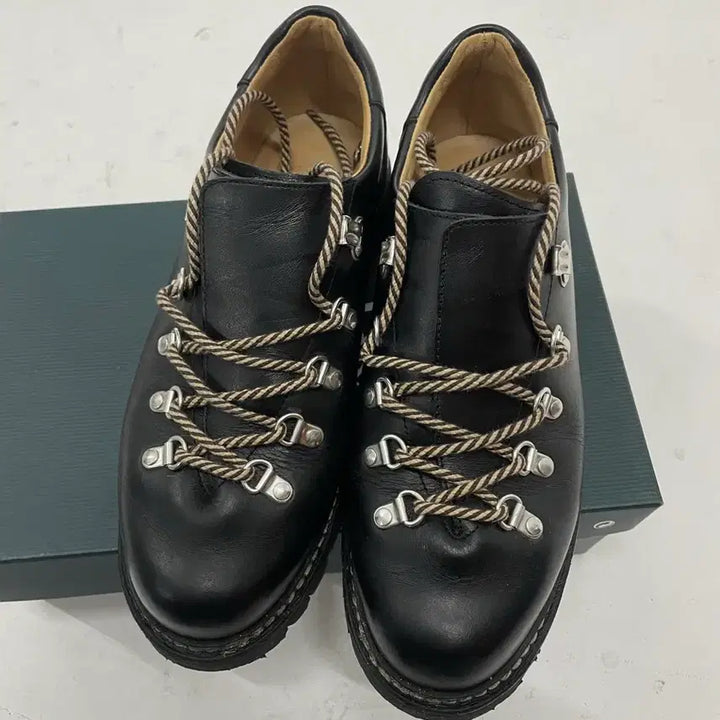 [BUNJANG] Paraboot Clusaz Black Suede Leather Boots UK 8 / 파라부트 클루사즈 블랙
