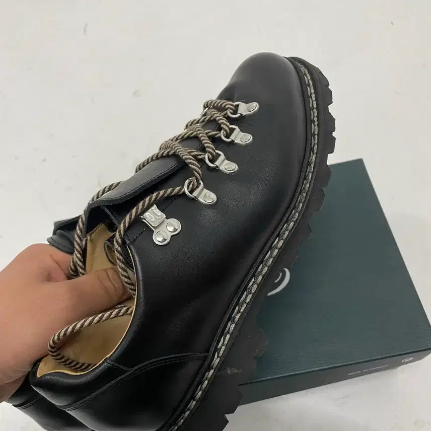 [BUNJANG] Paraboot Clusaz Black Suede Leather Boots UK 8 / 파라부트 클루사즈 블랙