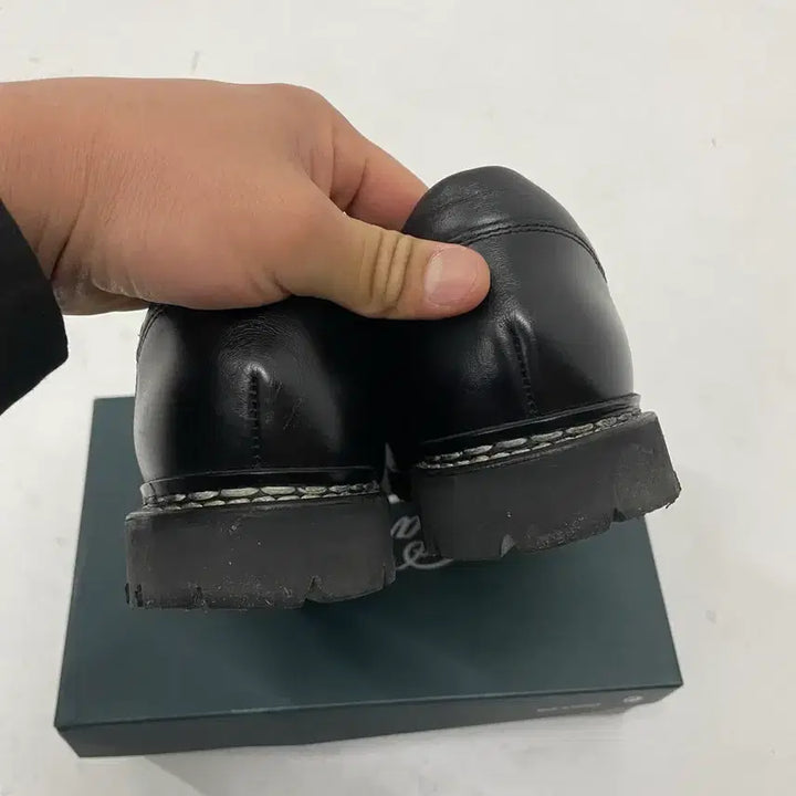 [BUNJANG] Paraboot Clusaz Black Suede Leather Boots UK 8 / 파라부트 클루사즈 블랙
