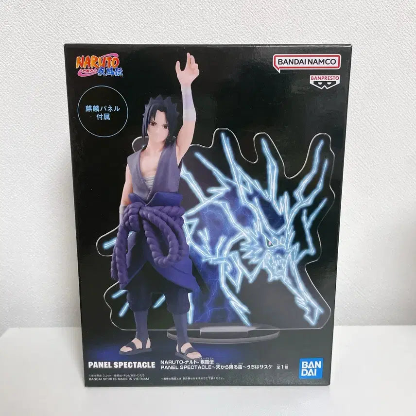 [BUNJANG] Naruto Sasuke Panel Spectacle Figure (Sealed) / 나루토 사스케 패널 스펙터클 피규어 미개봉