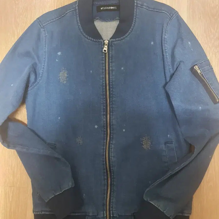 [BUNJANG] The Wild Hare Denim Blouson Spring Jacket M / 벅스바니 데님 블루종 The Wild Hare 봄자켓 M
