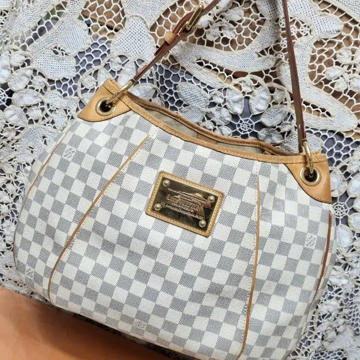 [BUNJANG] Louis Vuitton Azur Damier Galliera PM Bag / 루이비통 아주르다미에 갈리에라PM