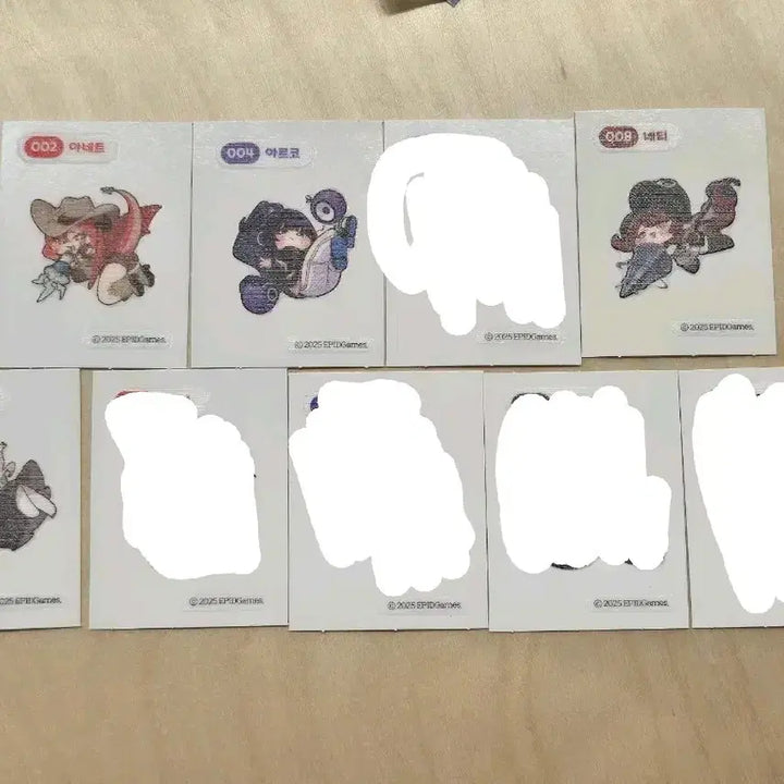 [BUNJANG] Trickal Ttibu-seal Stickers / 트릭컬 띠부씰