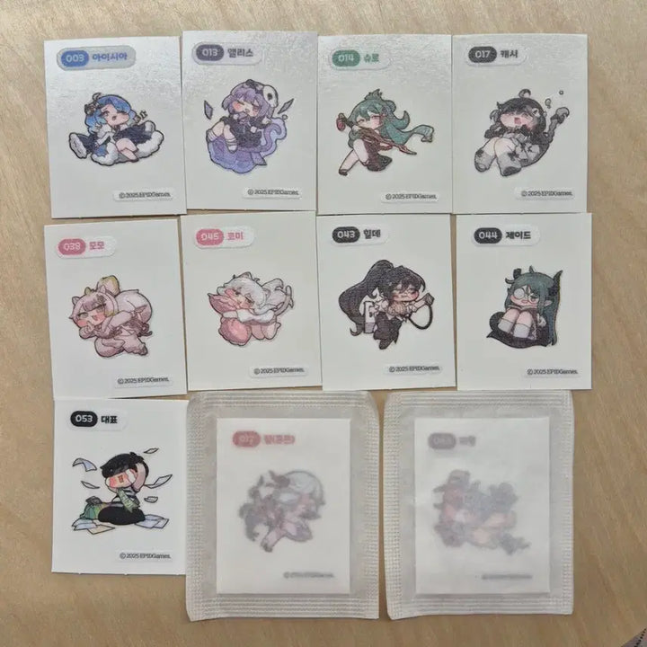 [BUNJANG] Trickal Ttibu-seal Stickers / 트릭컬 띠부씰