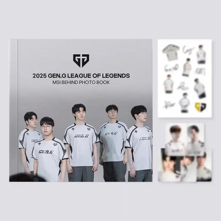 [BUNJANG] Gen.G 2025 MSI Behind Photobook Full Set Photocard / 2025 GEN.G 젠지 MSI BEHIND 비하인드 포토북 풀세트 포카