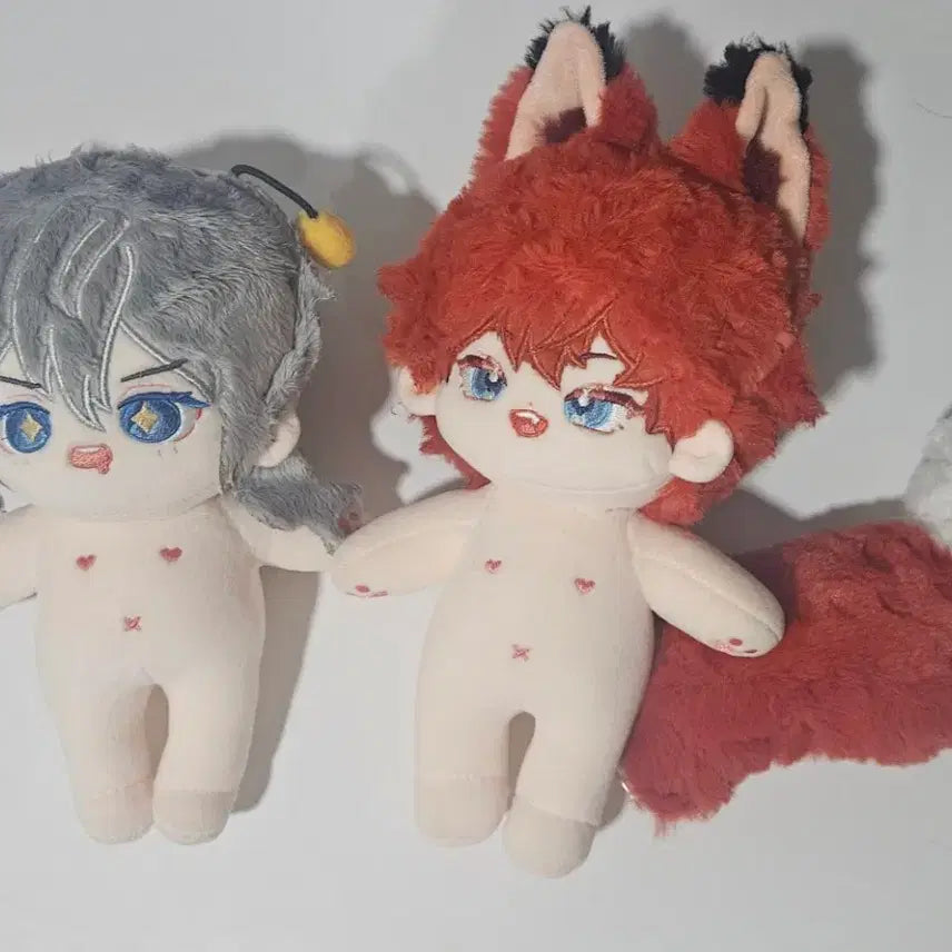 [BUNJANG] Ensemble Stars Rinne Amagi &amp; Nikki Shiina 20cm Plush Doll Bundle Set / 앙스타 린네, 니키 솜깅 일괄 판매합니다.