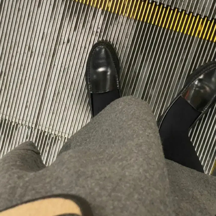 [BUNJANG] Bass Black Loafers Vibram Sole / bass 바스 블랙 로퍼