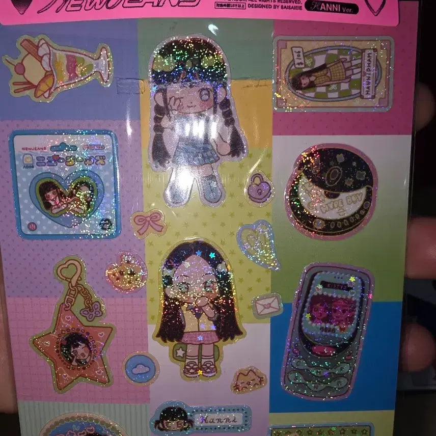 [BUNJANG] NewJeans Hanni Y2K Sticker Pack / 뉴진스 Y2K 스티커팩 한니 Ver.