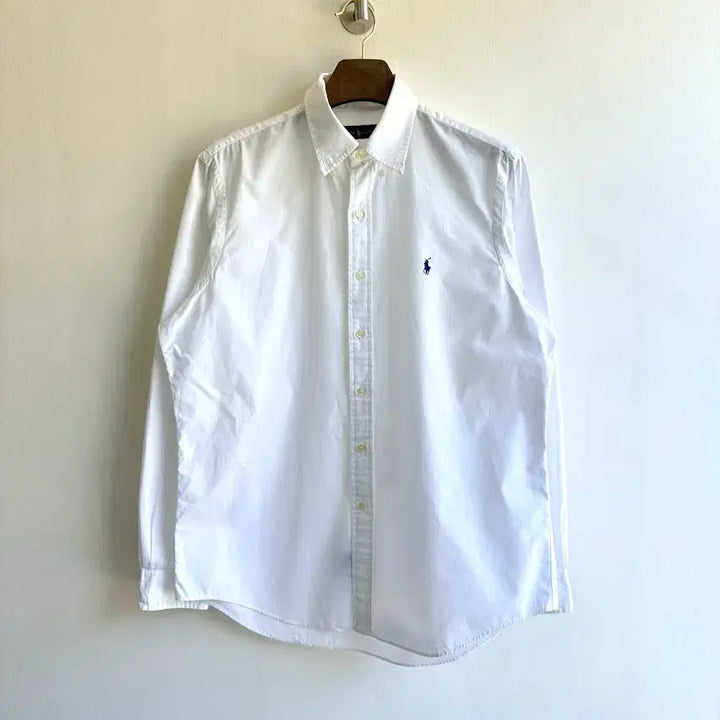 [BUNJANG] Polo Ralph Lauren White Crisp Cotton Shirt / 폴로 화이트 바스락 셔츠