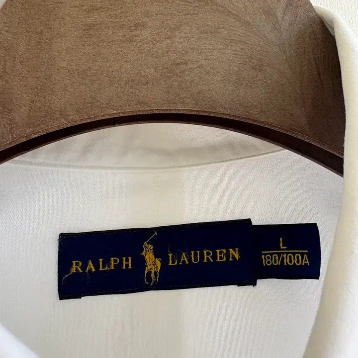 [BUNJANG] Polo Ralph Lauren White Crisp Cotton Shirt / 폴로 화이트 바스락 셔츠