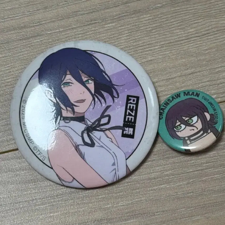 [BUNJANG] Chainsaw Man Leje Can Badge Bundle Set / 체인소맨 레제 캔뱃지 일괄
