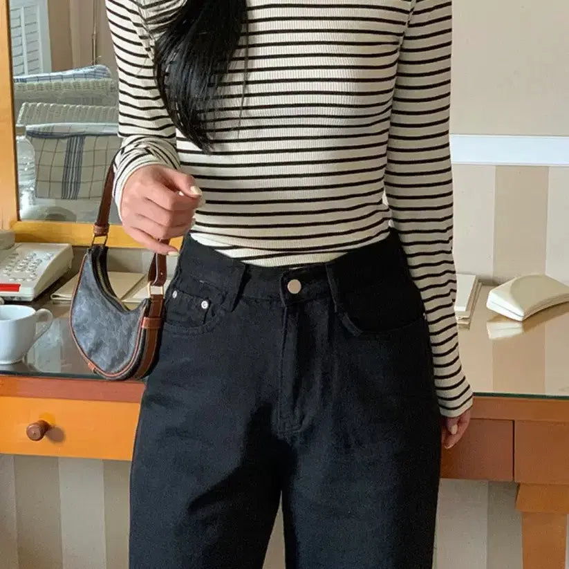 [BUNJANG] Kkonmi-go Muji Striped T-Shirt (Unsealed New) / [미개봉 새상품]꼰미고 뮤지 단가라 티셔츠