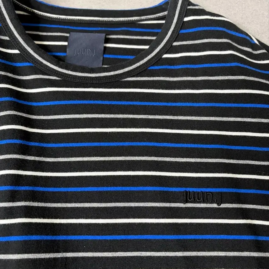[BUNJANG] Juun.J Striped Long Sleeve T-Shirt (M) / [Juun.J]준지스트라이프롱슬리브M사이즈