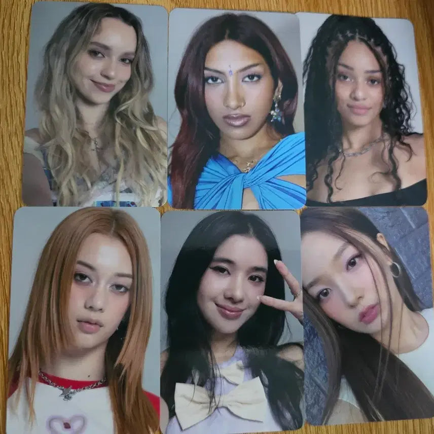 [BUNJANG] Cats Eye Touch Official Photocard 6-Piece Set / 캣츠아이 Touch 공방포카 6종세트