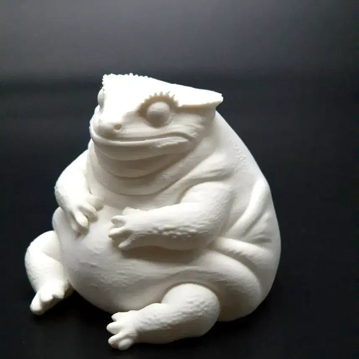[BUNJANG] Chubby Crested Gecko Lizard Figure / (선착순 할인) 뚱뚱이 크리스티드 게코 도마뱀 피규어