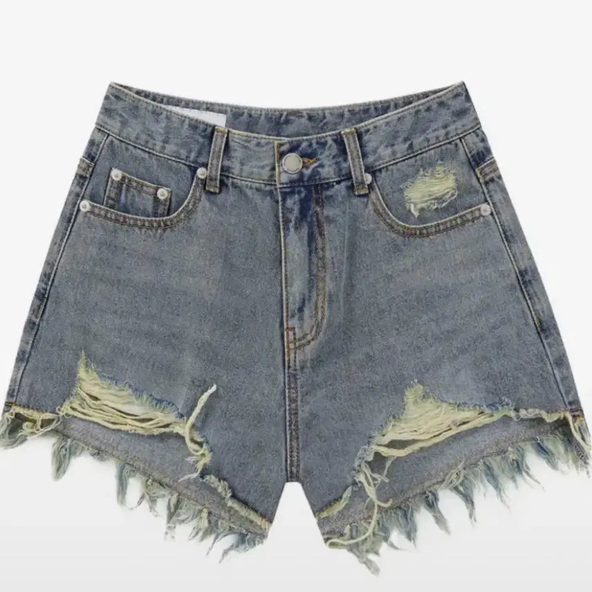 [BUNJANG] Ourdays Cut Off Vintage Denim Shorts (Vintage Blue, M) / (새상품) 아워데이즈 컷 오프 빈티지 데님 쇼츠 빈티지 블루 M