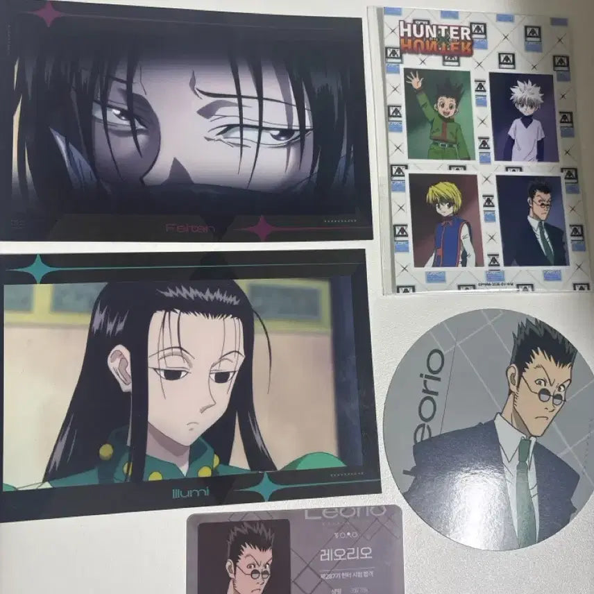 [BUNJANG] Hunter x Hunter Collaboration Cafe Bundle Set / [일괄]헌터x헌터 헌헌 헌터헌터 콜라보카페