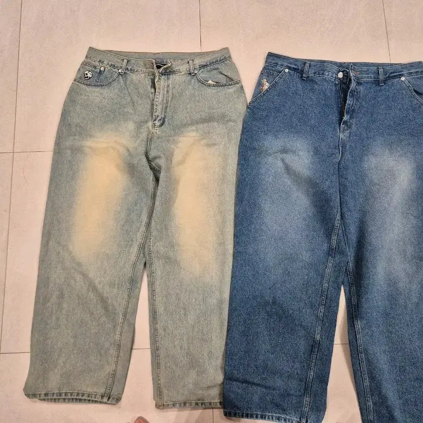[BUNJANG] Wecanders Denim Pants XL / 위캔더스 데님 팬츠 청바지 xl 진청 연청