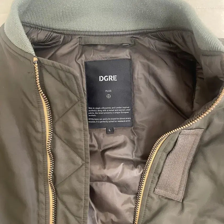[BUNJANG] Dgre MA-1 Jacket Large / 디그레 MA-1 라지