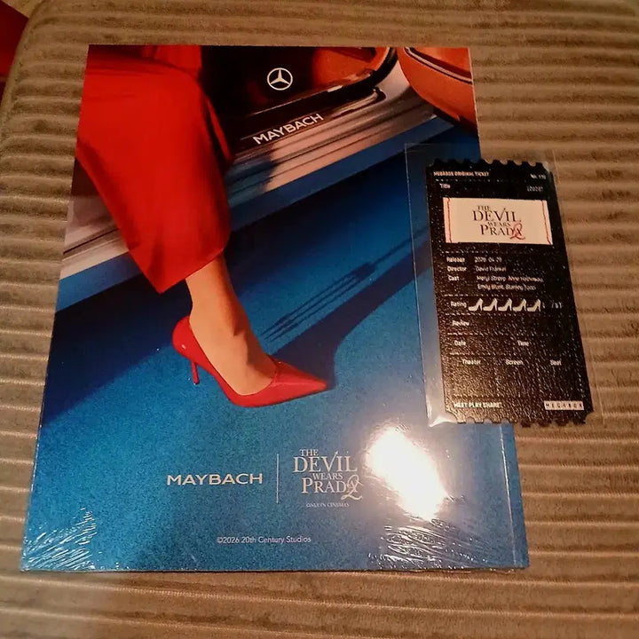 [BUNJANG] The Devil Wears Prada 2 Special Screening Photocard Set / (셋) 악마는 프라다를 입는다 2  특전 오티 런웨이 매거진 특별상영회