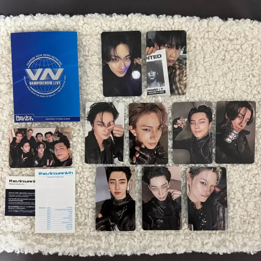 [BUNJANG] ENHYPEN B:XX Weverse Set Jungwon Sunoo Photocard / 엔하이픈 배니쉬 위버스 정원 선우 세트 앨범 포카