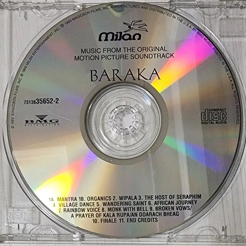 [BUNJANG] Baraka OST Soundtrack CD / [CD] 바라카(Baraka) OST 사운드트랙