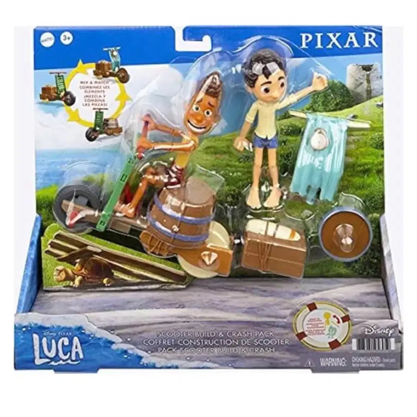 [BUNJANG] Disney Pixar Mattel Action Figure Luca Alberto Giulia Playset Bundle Set / (일괄) 디즈니 픽사 마텔 액션 피규어 루카 알베르토 줄리아 플레이세트