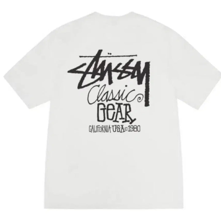 [BUNJANG] Stussy Classic Gear Short Sleeve T-Shirt / 클래식 기어 반팔