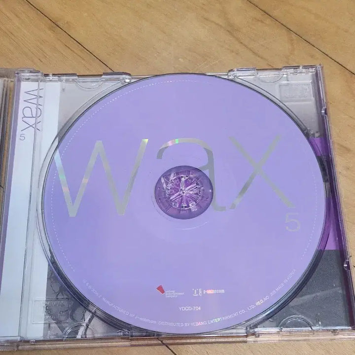 [BUNJANG] Wax 5th Album CD / 왁스 5집 CD