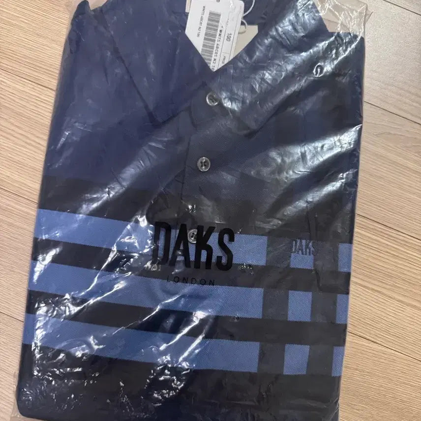 [BUNJANG] Daks Check Short Sleeve Shirt (Size 100) / 닥스 체크 반팔 셔츠 새상품