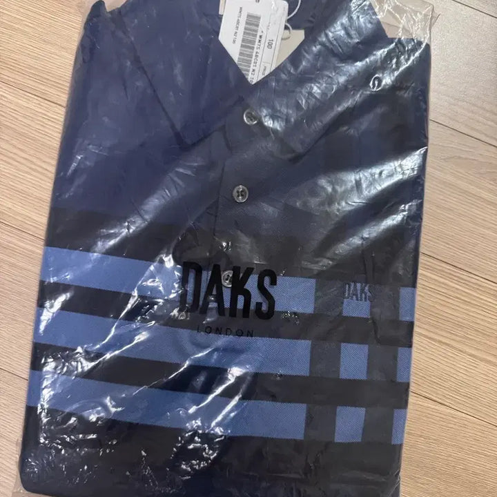 [BUNJANG] Daks Check Short Sleeve Shirt (Size 100) / 닥스 체크 반팔 셔츠 새상품
