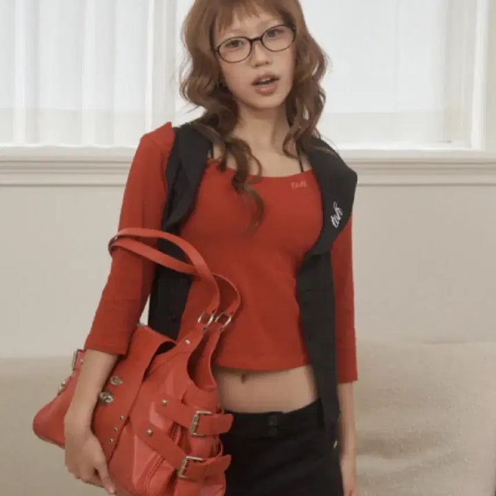 [BUNJANG] Peggy Bag Red / [TOH/원가16] Peggy bag 페기백 RED