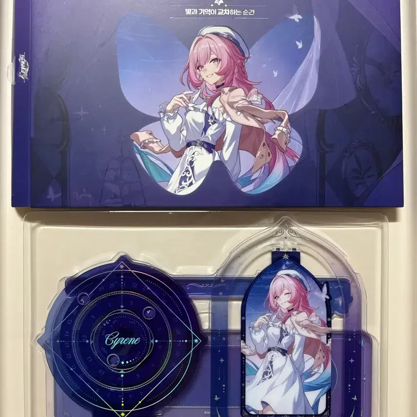 [BUNJANG] Honkai Star Rail Hwanrak Pop-up Store Kirene Acrylic Perpetual Calendar / 붕괴 스타레일 환락팝업스토어굿즈 기억의프리즘 키레네 아크릴만년캘린더