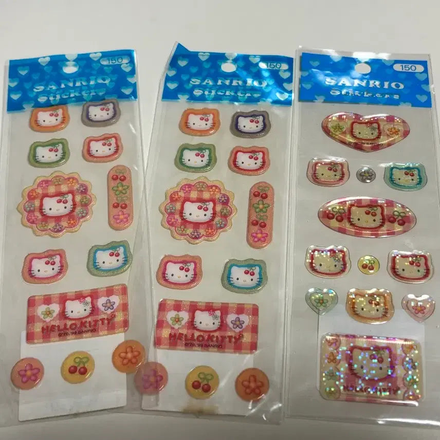 [BUNJANG] Vintage Hello Kitty Sticker Bundle / 고전키티 스티커(일괄)