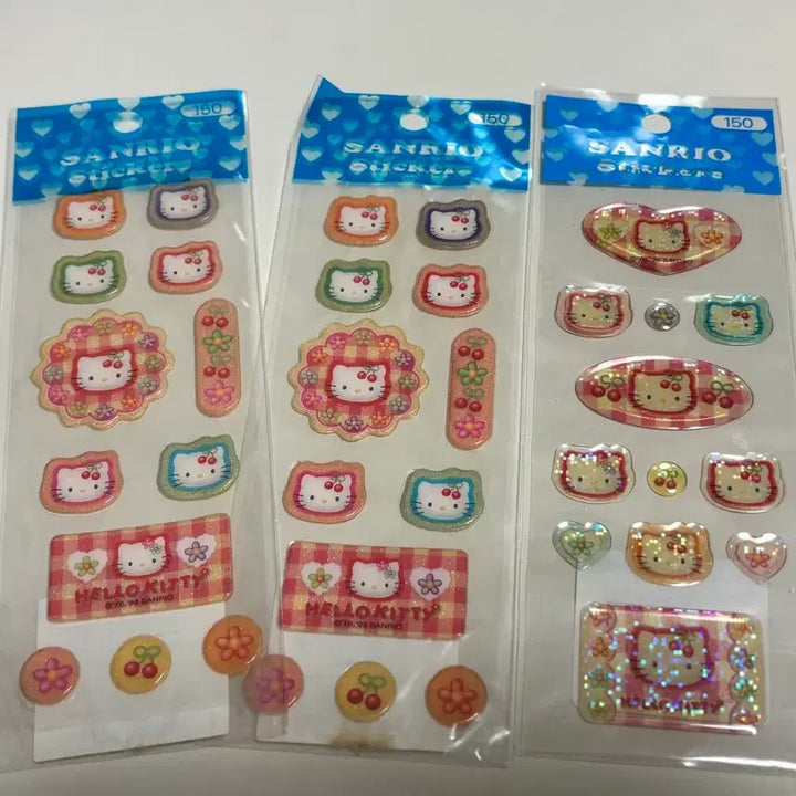 [BUNJANG] Vintage Hello Kitty Sticker Bundle / 고전키티 스티커(일괄)