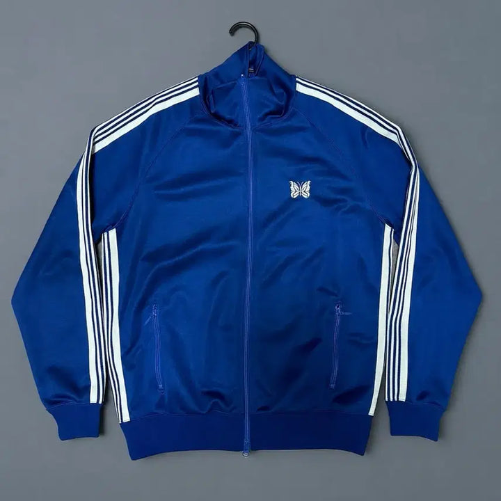 [BUNJANG] Needles Track Jacket Poly Smooth Royal L / 니들스 트랙 자켓 폴리 스무스 로얄 L