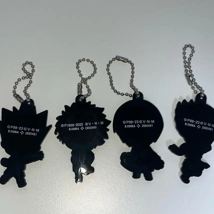 [BUNJANG] Hunter x Hunter Capsule Gacha Rubber Strap Mascot Set / 헌터x헌터 캡슐 가챠 러버스트랩 마스코트 곤 키르아 크라피카 히소카