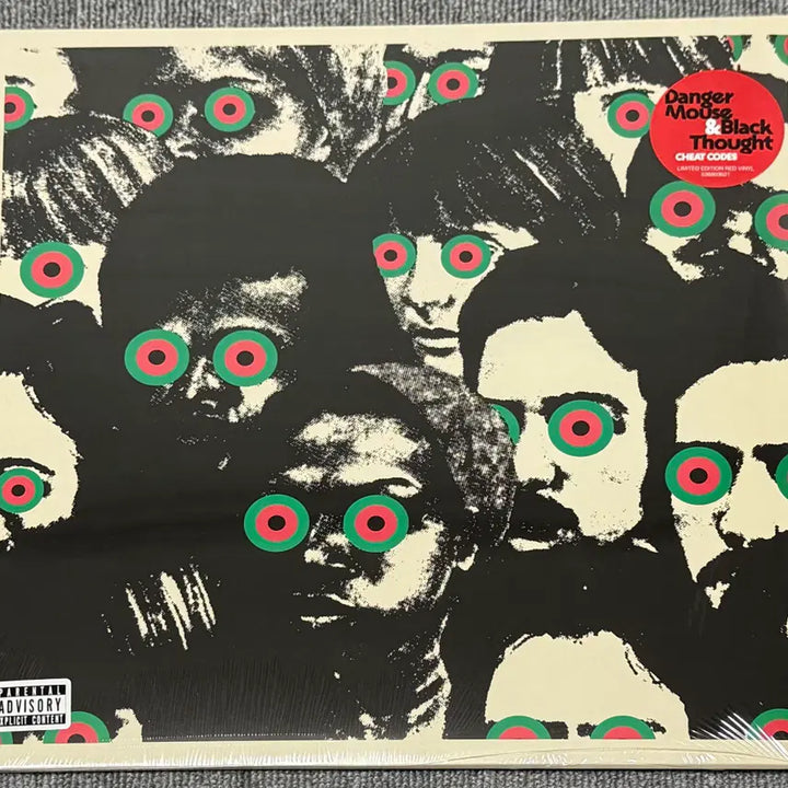 [BUNJANG] Danger Mouse &amp; Black Thought Cheat Codes Limited Edition Red Vinyl LP / Danger Mouse&amp;Black Thought-Cheat Codes L