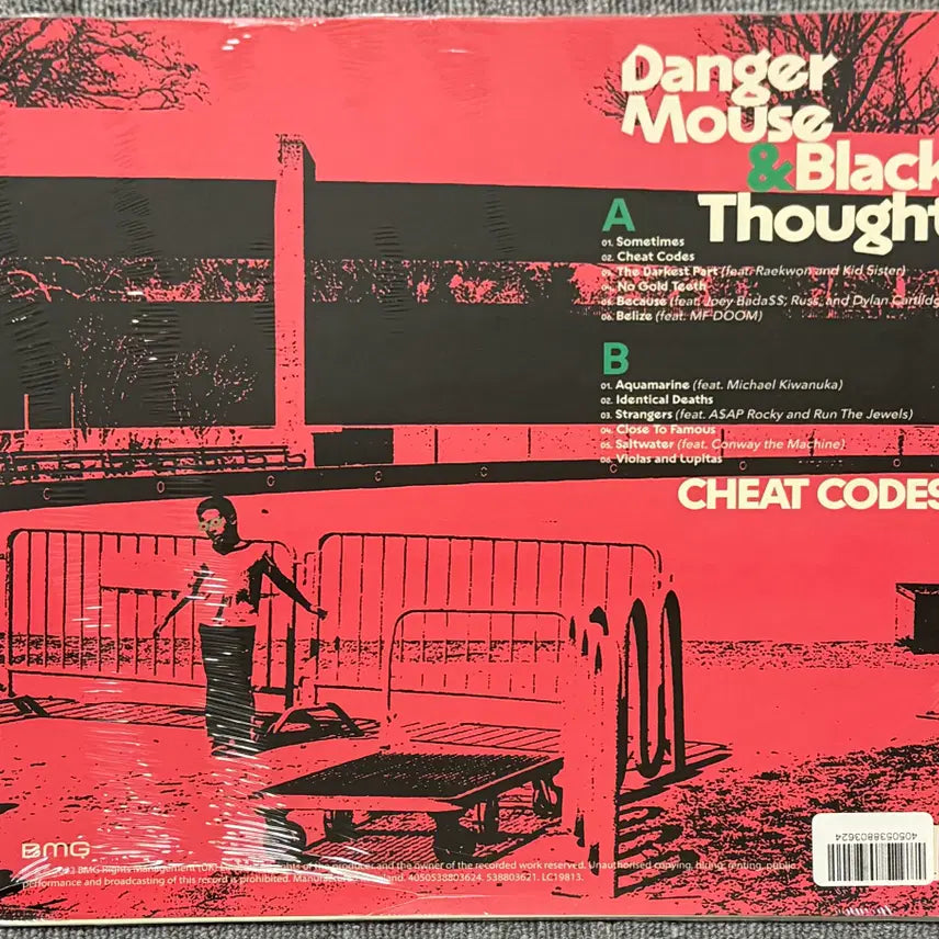 [BUNJANG] Danger Mouse &amp; Black Thought Cheat Codes Limited Edition Red Vinyl LP / Danger Mouse&amp;Black Thought-Cheat Codes L