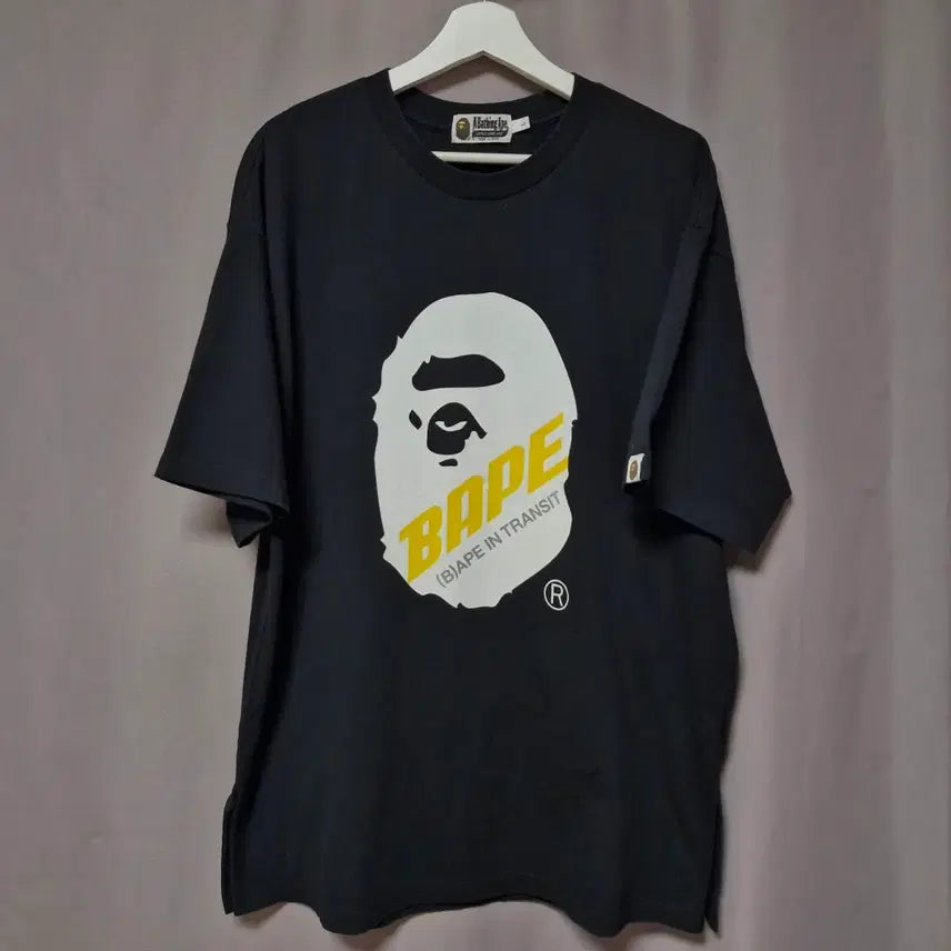 [BUNJANG] Bape Big Ape Head Oversized T-Shirt / 베이프 빅사루 티셔츠