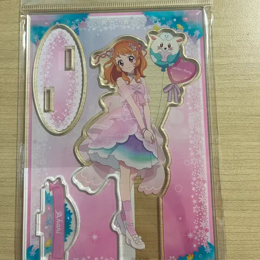 [BUNJANG] Aikatsu! Akari Hoshimiya Garden Party Acrylic Stand / 아이카츠 아이엠스타 아카리 하늘 가든파티 아크릴